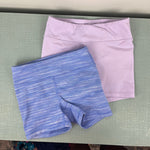 Load image into Gallery viewer, 90 Degree by Reflex Girls Bike Shorts Bundle Purple M 10
