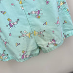 Load image into Gallery viewer, Vintage OshKosh B'gosh Aqua Beach Shortalls 6 USA
