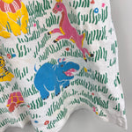 Load image into Gallery viewer, Vintage Spumoni Short Sleeve Safari Animals Puff Paint T-Shirt L 6 USA
