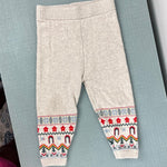 Load image into Gallery viewer, Hanna Andersson Novelty Holiday Sweater Set Rainbow Gnomes 80 cm 18-24 Months
