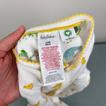 Load image into Gallery viewer, Mini Baby Boden White Yellow Chick Footie 3-6 Months
