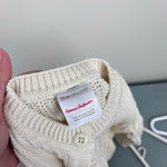Load image into Gallery viewer, Hanna Andersson Organic Cotton Cardigan Sweater Ecru 70 cm 6-12 Months
