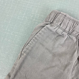 J. Crew Boys Drawstring Twill Dock Short Gray 5T