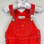 Load image into Gallery viewer, Vinage Gymboree Frog Shortalls Infant 6-12 Months
