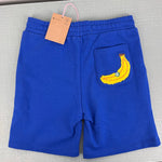 Load image into Gallery viewer, Mini Boden Fun Sweatshorts Surf the Web Banana 5-6 NWT
