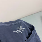 Load image into Gallery viewer, Vineyard Vines Long Sleeve Vintage Whale Pocket Tee Shirt Navy Blue 7
