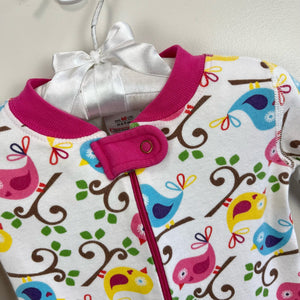 Hanna Andersson Colorful Bird Pajamas 60 cm (6-9 Months)