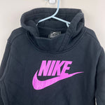 Load image into Gallery viewer, Nike Sportswear Club Fleece Big Kids' Pullover Hoodie Black Purple M
