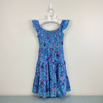 Load image into Gallery viewer, Lilly Pulitzer Girls Mini Jilly Midi Dress Breakwater Blue Shells N Bells XS 2-3
