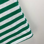 Load image into Gallery viewer, Vintage Sears Green &amp; White Striped Tank Top 7 USA
