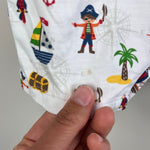 Load image into Gallery viewer, Kissy Kissy Pima Cotton Pirate Print Sleeveless Playsuit Romper 0-3 Months
