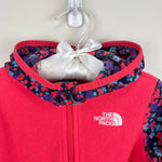 Load image into Gallery viewer, The North Face Girls Glacier Full Zip Fleece Hoodie Jacket 18-24 Months
