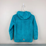 Load image into Gallery viewer, L.L. Bean Kids' Hi-Pile Fleece Jacket Teal Blue M 10-12
