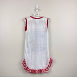 Load image into Gallery viewer, Vintage Dr. Denton Sunset Sailors Nautical Ruffle Nightgown 3T NWT

