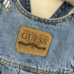 Load image into Gallery viewer, Vintage Guess Leather Patch Overalls 24 Months USA
