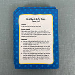 Load image into Gallery viewer, Vintage Blue Clues In My House First Words Flashcards Set 2003 Viacom Nick Jr

