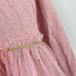 Load image into Gallery viewer, Hanna Andersson Shimmer Star Dress Soft Tulle Pink Rose Blossom 120 cm 6-7
