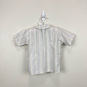 Vintage Jack Jar Rainbow Stripe 123 Shirt