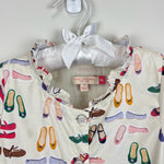 Load image into Gallery viewer, Pink Chicken New York Autumn Dress Antique White Multi Shoes 7
