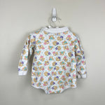Load image into Gallery viewer, Vintage Tiny Toes ABC Teddy Bear Turtleneck Bodysuit 24 Months
