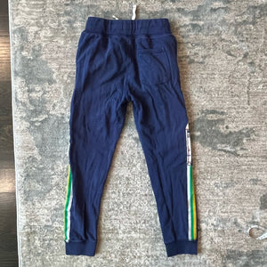 Mini Boden Graphic Space Joggers Navy 8