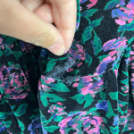 Load image into Gallery viewer, Vintage Hi-Girls Inc Floral Velvet Party Dress 4T USA
