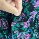 Load image into Gallery viewer, Vintage Hi-Girls Inc Floral Velvet Party Dress 4T USA
