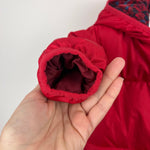 Load image into Gallery viewer, Columbia Snuggly Bunny Bunting Down Snow Suit Red 6-12 Months
