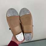 Load image into Gallery viewer, Dance Class Toddler Molly Jane Caramel Tap Shoes with Straps 12
