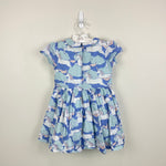 Load image into Gallery viewer, Mini Boden Peter Pan Collar Ruffle Unicorn Dress 3-4
