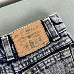 Load image into Gallery viewer, Vintage Levi&#39;s Acid Wash Skirt 4T USA

