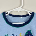 Load image into Gallery viewer, Vintage Short Sleeve Blue Soccer T-Shirt
