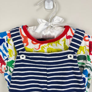 Mini Boden Short Jersey Overalls Set 18-24 Months