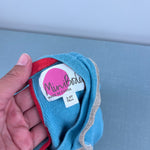 Load image into Gallery viewer, Mini Boden Long Sleeve Metallic Blue Knit Collared Dress 2-3
