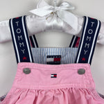 Load image into Gallery viewer, Vintage Y2K Tommy Hilfiger Pink Jumper Dress 6-12
