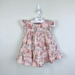 Load image into Gallery viewer, Janie and Jack Baby Coastal Getaway Dress &amp; Soft Headband Pale Pink 3-6 Months

