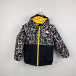 Load image into Gallery viewer, The North Face Snowquest Insulated Ski Jacket TNF Black Animal Camo Print 4T
