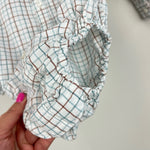 Load image into Gallery viewer, Janie and Jack Baby Plaid Poplin Bodysuit 12-18 Months
