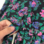 Load image into Gallery viewer, Vintage Hi-Girls Inc Floral Velvet Party Dress 4T USA
