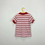 Load image into Gallery viewer, Vintage Health-tex Red and White Striped Polo Shirt 7 USA
