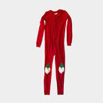 Load image into Gallery viewer, Hanna Andersson Red Gnome Union Suit Pajamas 130 cm 8
