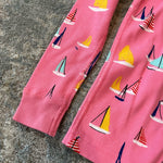 Load image into Gallery viewer, Hanna Andersson Pink Sailboat Pajamas 110 cm 5T
