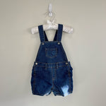 Load image into Gallery viewer, Mayoral Baby Denim Dino Dungarees 12 Months
