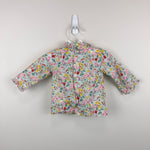 Load image into Gallery viewer, Bonpoint Floral Ruffle Long Sleeve Blouse Top 6 Months
