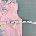 Load image into Gallery viewer, Vintage Y2K Wonderful World of Disney Pink Cinderella Princess Ruffle Tank Top 6
