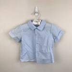 Load image into Gallery viewer, Vintage Blue Applique Circus Shortall Romper Set 3T
