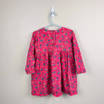 Load image into Gallery viewer, Vintage OshKosh B'gosh Long Sleeve Pink Floral Dress 4T USA
