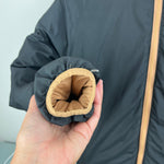 Load image into Gallery viewer, The North Face Boys' Reversible 600 Down Jacket Almond Butter Black XL 14/16
