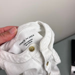 Load image into Gallery viewer, Janie and Jack Baby Henley Long Sleeve Bodysuit Jet Ivory 6-12 Months
