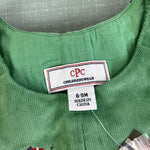 Load image into Gallery viewer, Classic Prep Childrenswear Tucker Overalls Frosty Spruce with Skier 6-9 Months NWT
